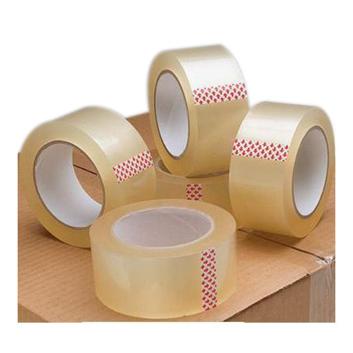 Clear Tape 2" × 50 Yards – Transparent Packing Tape Roll for Sealing Boxes, Moving, Storage